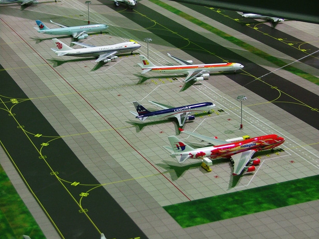 Aeriaa Airport Model Madrid Barajas