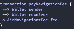 Pay Navigation Fee Transaction. Credits: aeriaa.com (Pedro García)